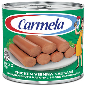 Carmela 12-pack Vienna sausage display for pantry stock