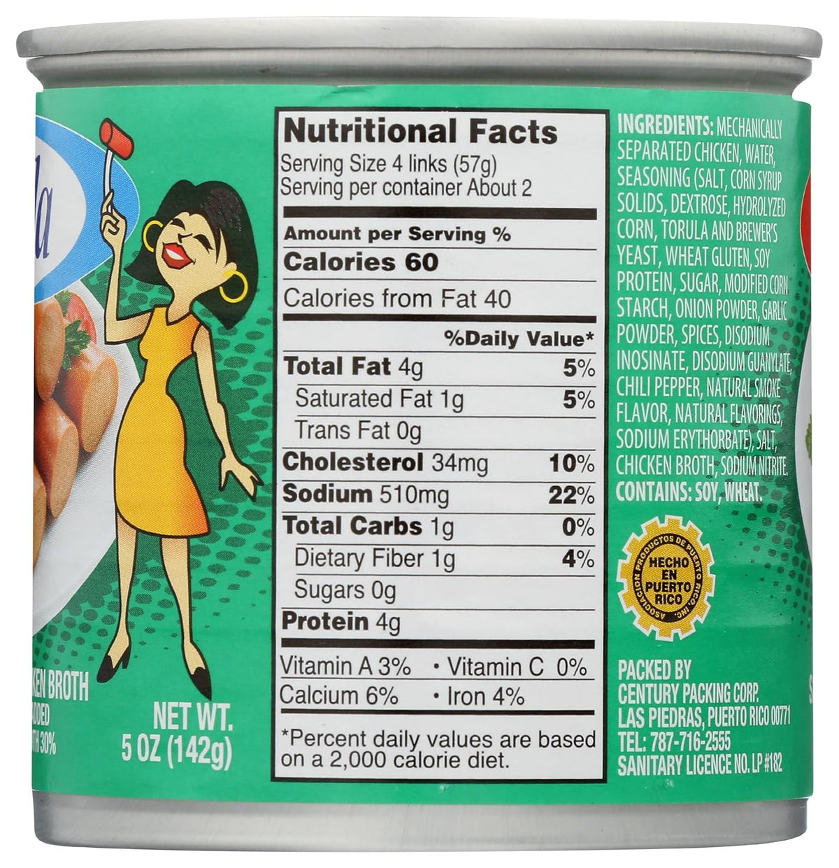 Carmela label highlights natural smoke flavor and quality