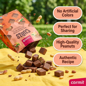 Carmit crispy layered wafers, airy texture with delicate crunch
