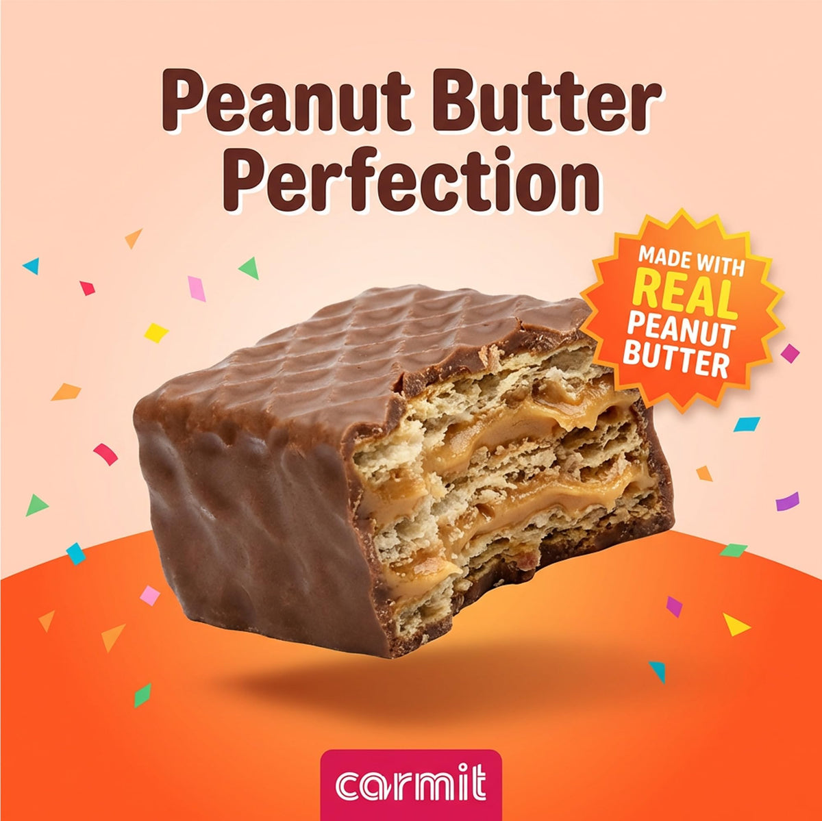 Carmit wafer cubes topping ideas, great with ice cream or yogurt