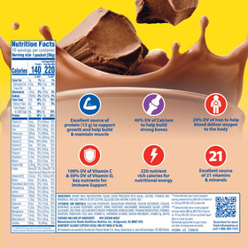 Carnation Breakfast Essentials box packaging highlighting the product set