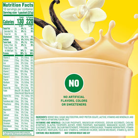 Carnation Breakfast Essentials high-protein powder dispenser ideal for boosting shakes.