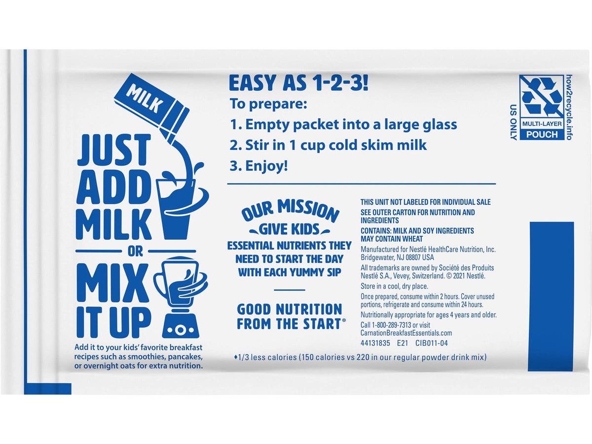 Carnation Breakfast Essentials Light Start 2-pack bundle for family mornings.