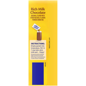 Carnation Breakfast Essentials nutrition ingredients scoop highlights simple morning shake preparation.