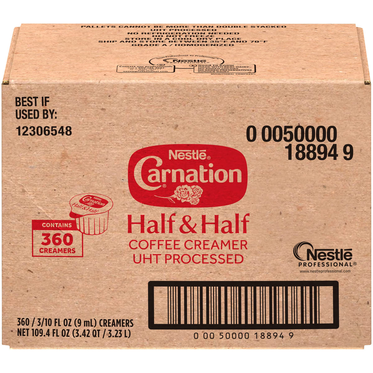 Room temperature storage friendly creamer ideal for catering and hospitality.