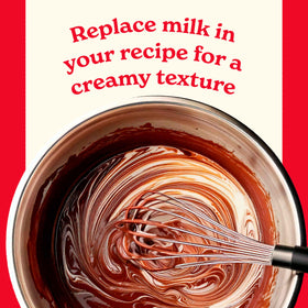 Fortified Carnation milk provides vitamins A and D to recipes.
