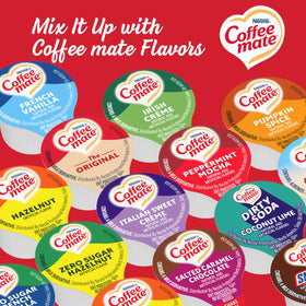 Hospitality service using Carnation creamer sticks for guests