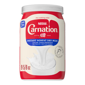 Carnation instant nonfat dry milk powder ready for baking breads and muffins.