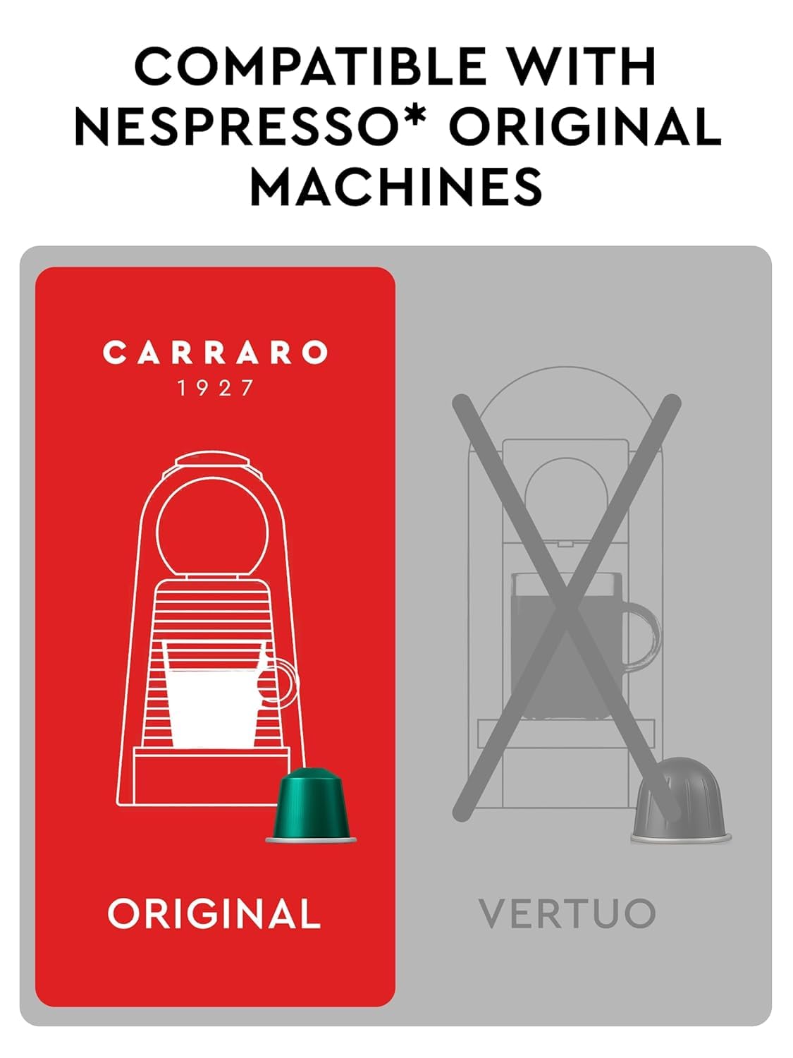 Carraro Dolci Arabica flavor profile highlights floral sweetness for a gentle espresso