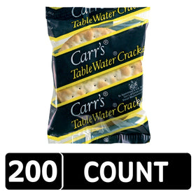Carr's Royal Portion Water crackers displayed on a cheese board for entertaining.