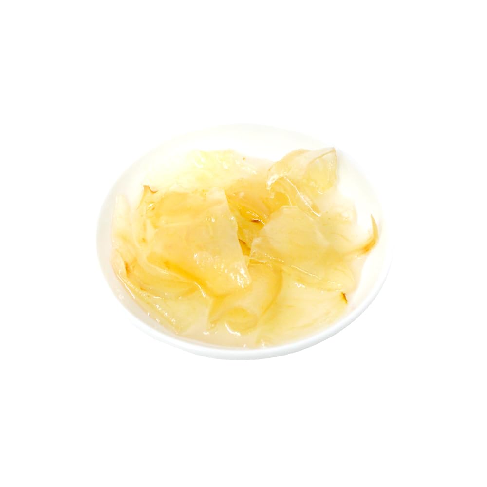Casa Forcello Mostarda Pear slices on display, perfect with cured meats