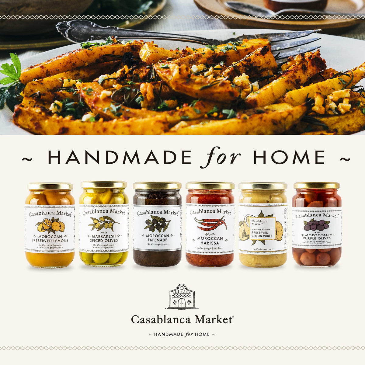 Casablanca Market Harissa gift packaging ideal for food lovers