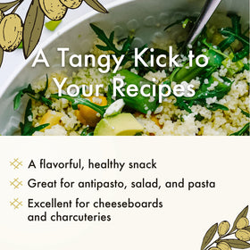 Ingredients highlight turmeric, lemon, sea salt, and olive oil, kept simple and natural.