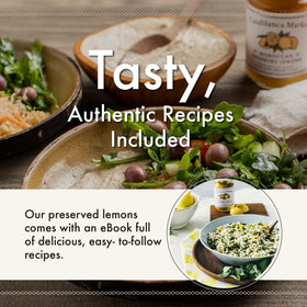 Casablanca Market preserved lemons elevating couscous with savory citrus notes.