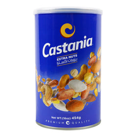 Castania Lebanese mixed nuts pack with pistachios offering a satisfying snack