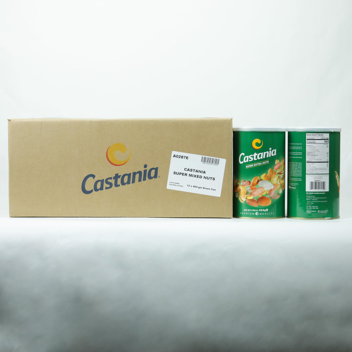 Castania Lebanese mixed nuts with peanuts, great for sharing at gatherings