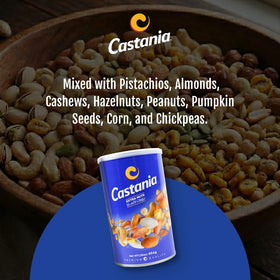 Castania seeds and chickpeas add fiber-like crunch to bites