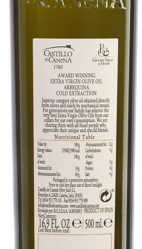 Castillo de Canena bread-dipping olive oil for dipping crusty bread