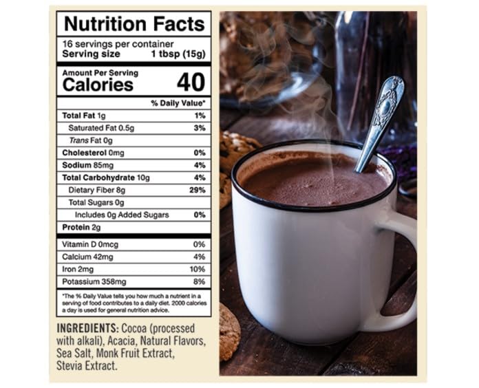 Castle Kitchen hot cocoa cup steaming for a cozy treat.