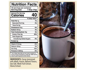 Castle Kitchen hot cocoa cup steaming for a cozy treat.