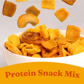Resealable bag for on-the-go snacking with Catalina Crunch mix