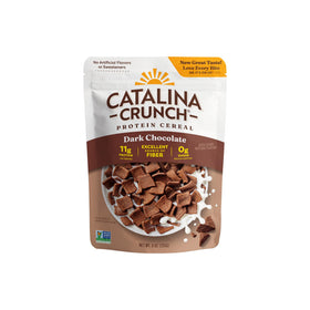 Catalina Crunch Variety Pack four bags on kitchen counter for quick, protein-rich snacking.