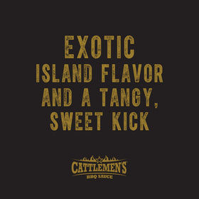 Cattlemen's Hawaiian Tangy Sweet on ribs delivering bold aroma