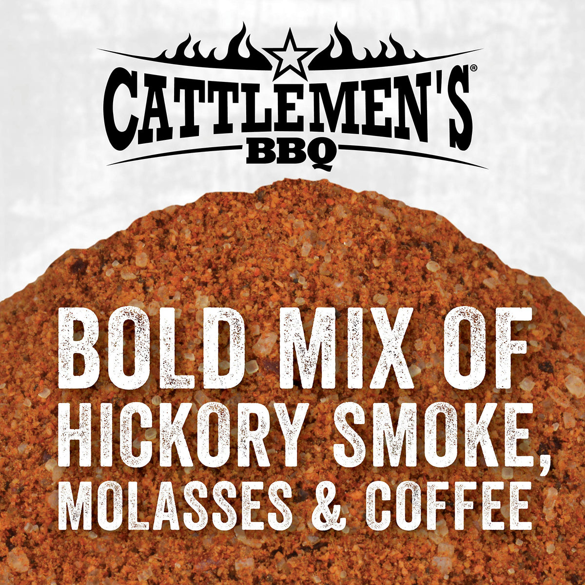 Cattlemen's Cowboy Rub chicken plate — enhances juicy chicken with smoky molasses notes.