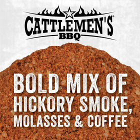 Cattlemen's Cowboy Rub chicken plate — enhances juicy chicken with smoky molasses notes.