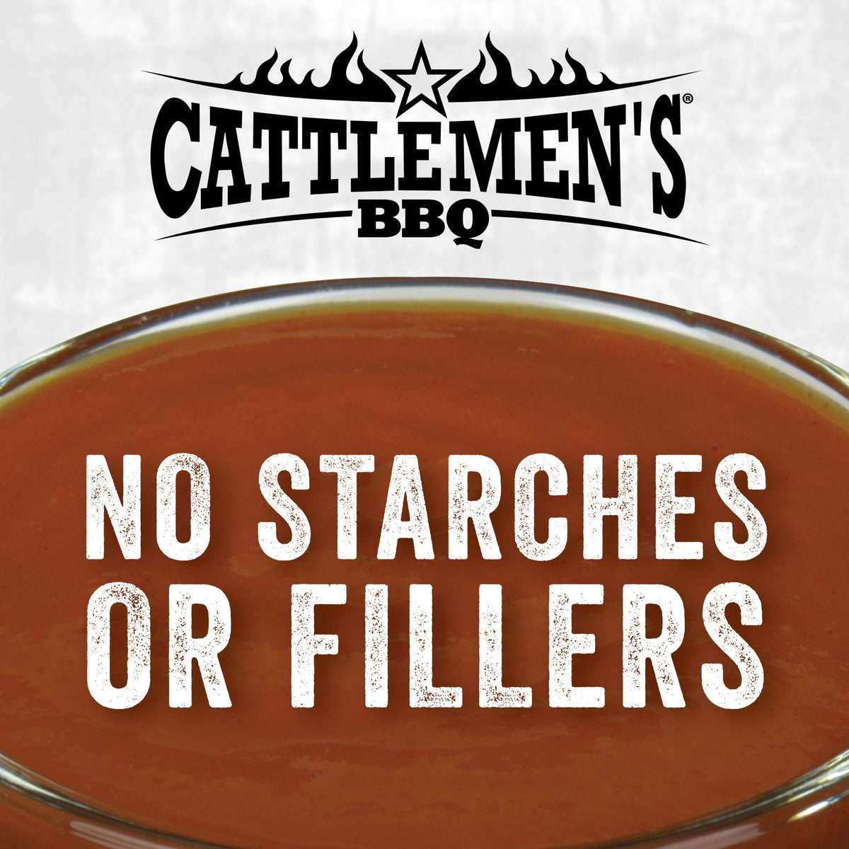 Cattlemen's Smoky Base BBQ Sauce pot simmer implies ready-to-use sauce base.