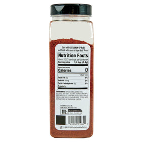 Cattlemen's Chili Lime Rub dispensing cap illustrating easy measure for consistent use.
