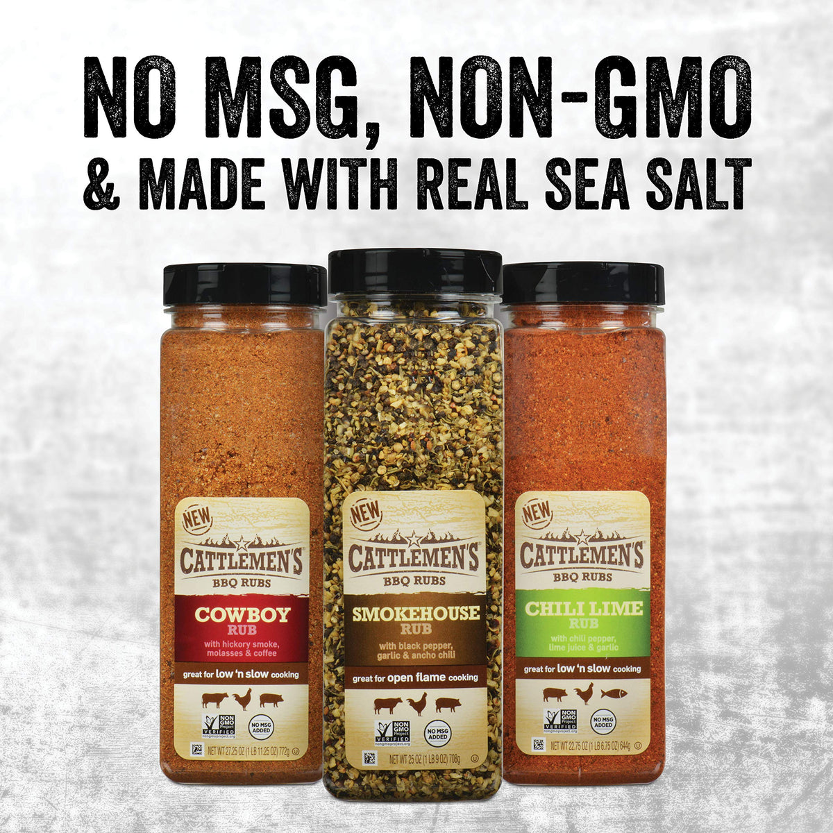 Cattlemen's Chili Lime Rub enhances pork dishes with tangy heat.