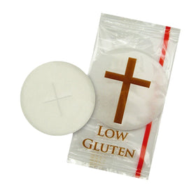 Cavanagh altar bread 1-3/8 inch diameter, individually wrapped, ideal for ritual services.
