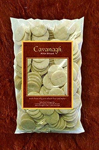 Cavanagh Communion white wafers with cross design, perfect for solemn ceremonies.