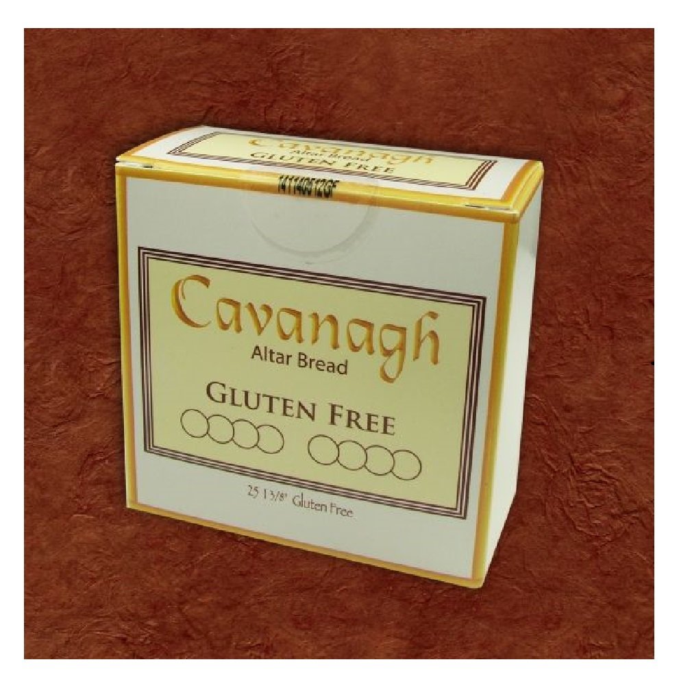 Cavanagh gluten-free altar bread close-up showing smooth texture for sacred ceremonies