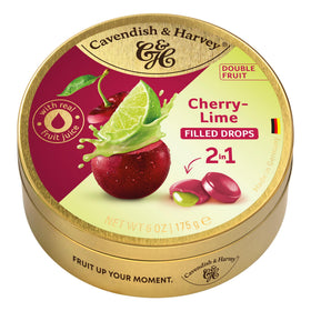 Cavendish and Harvey Double Fruit Drops exterior cherry, rich aroma and balanced taste