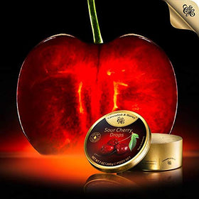 Real fruit juice glow of Cavendish & Harvey drops highlights natural sweetness