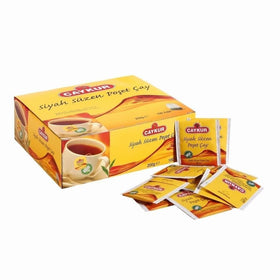 Altin Suzen's pure Turkish black tea with a convenient quick-brew filter.