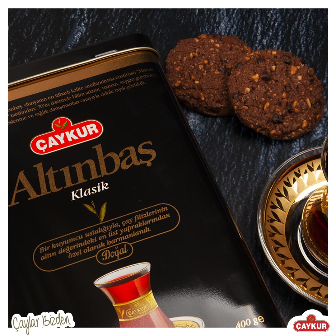 Caykur Altinbas Golden Tips packaging makes a premium gift for tea lovers.