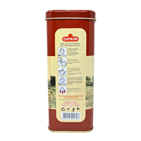 ÇAYKUR Organic Hemşin Tea cup with amber infusion