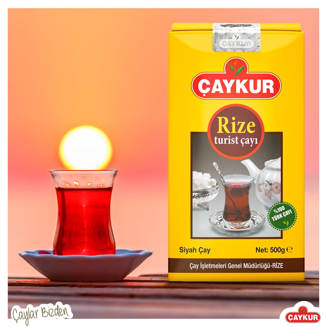 Çaykur Rize Turist Tea aroma shot highlights rich fragrance for morning brewing.