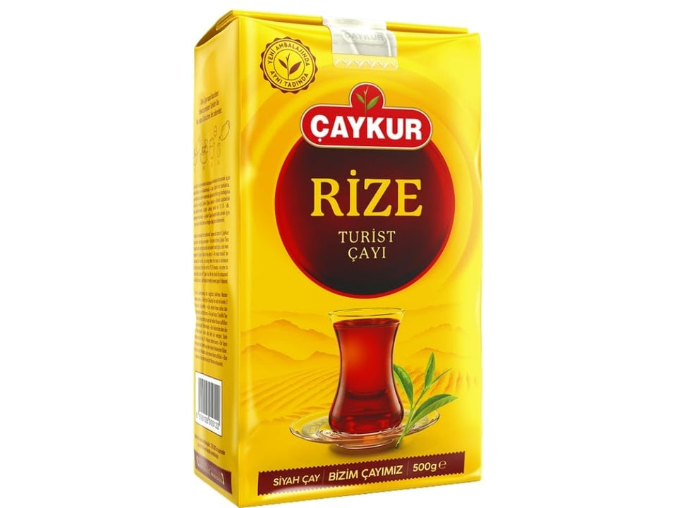 Çaykur Rize Turist Tea loose leaves showcase a bright aroma and authentic Turkish flavor.