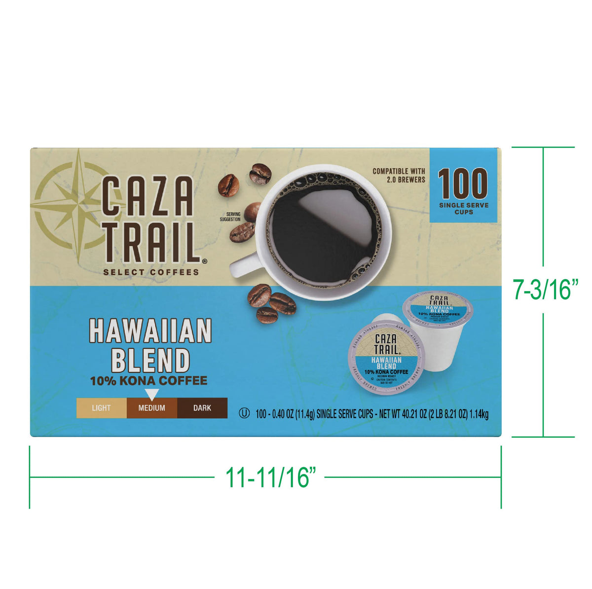 Caza Trail Kona Blend cozy morning setup for quick coffee