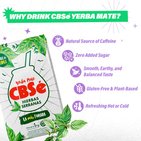 CBSé mint pennyroyal lemon verbena blend highlights bright herbal notes