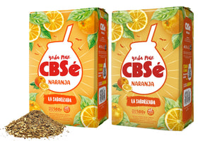 CBSé Orange Flavor Yerba Mate loose-leaf for a refreshing morning brew