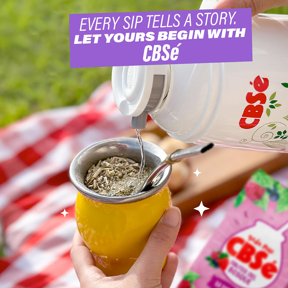 CBSé Forest Fruit iced brew for a refreshing afternoon.