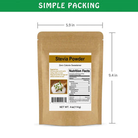CCnature Stevia Powder adds natural sweetness to hot and cold drinks.