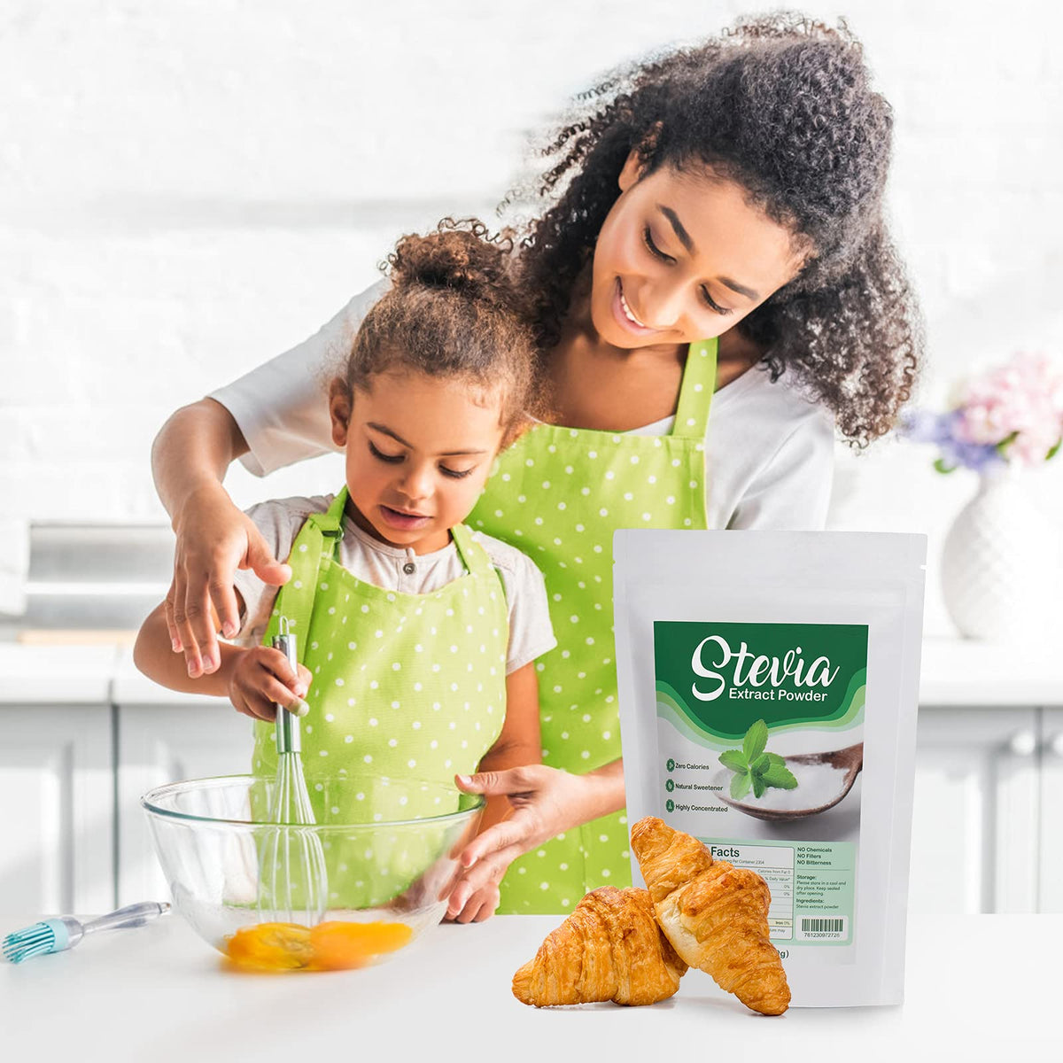 CCnutri Stevia Multi-Use powder for coffee, tea, yogurt, and oatmeal