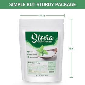CCnutri Stevia No Fillers – pure sweetness without additives