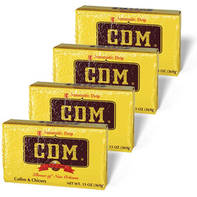 CDM Ground Coffee and Chicory 13oz bag front, ready for rich morning brews.
